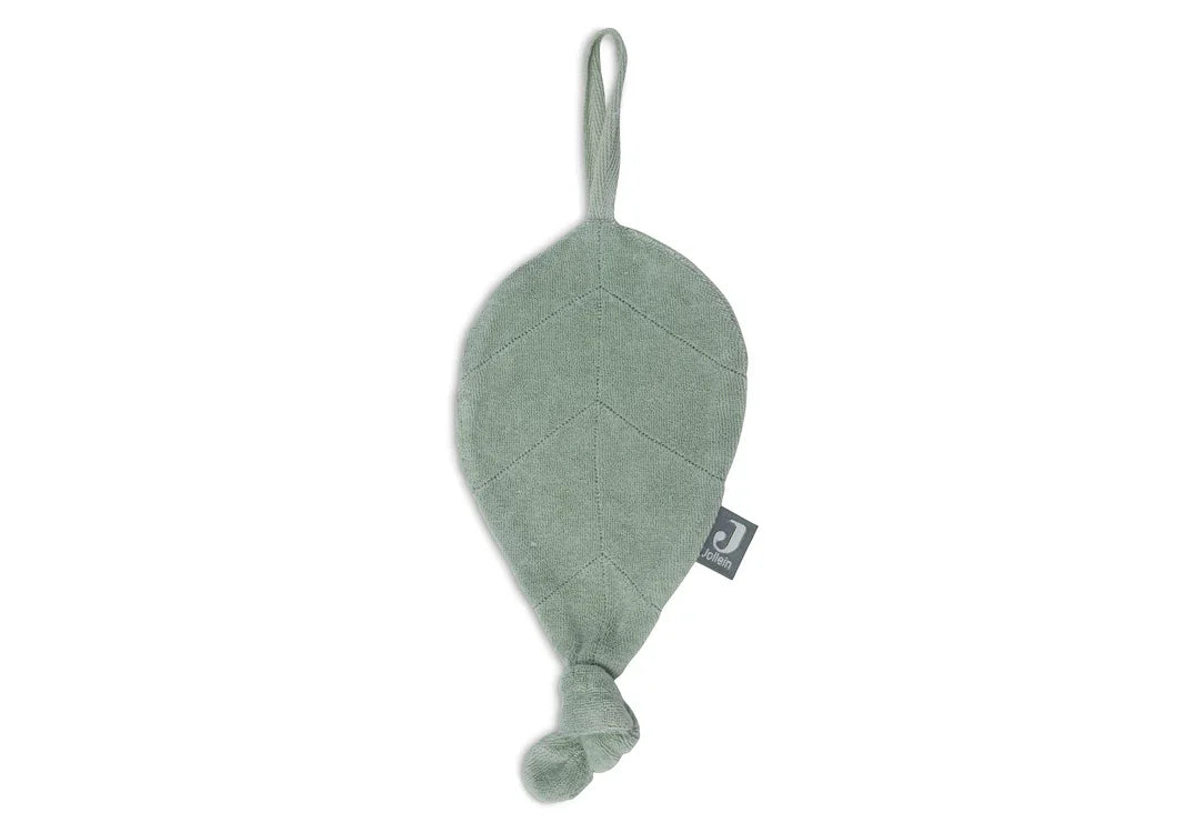 Jollein | Speendoekje Leafs badstof ash green