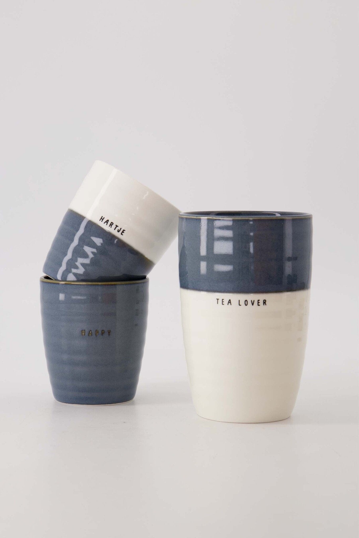 Zusss | Koffiemok happy blauw