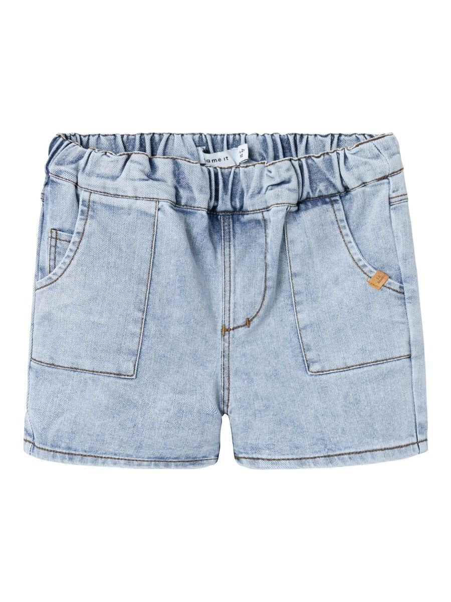 Lil Atelier | Denim short ben light blue