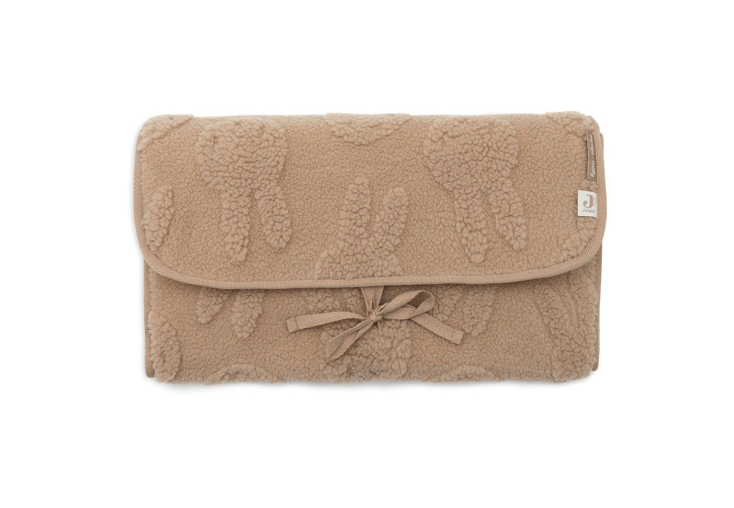 Jollein | Verschoningsmat met opbergvak Nijntje jacquard teddy biscuit