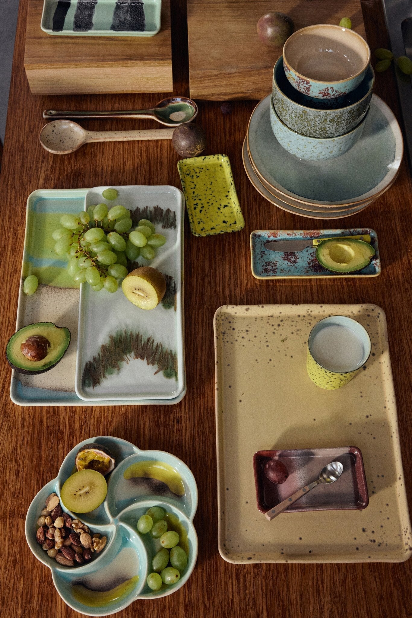 HK Living | 70's servies schaaltje patina