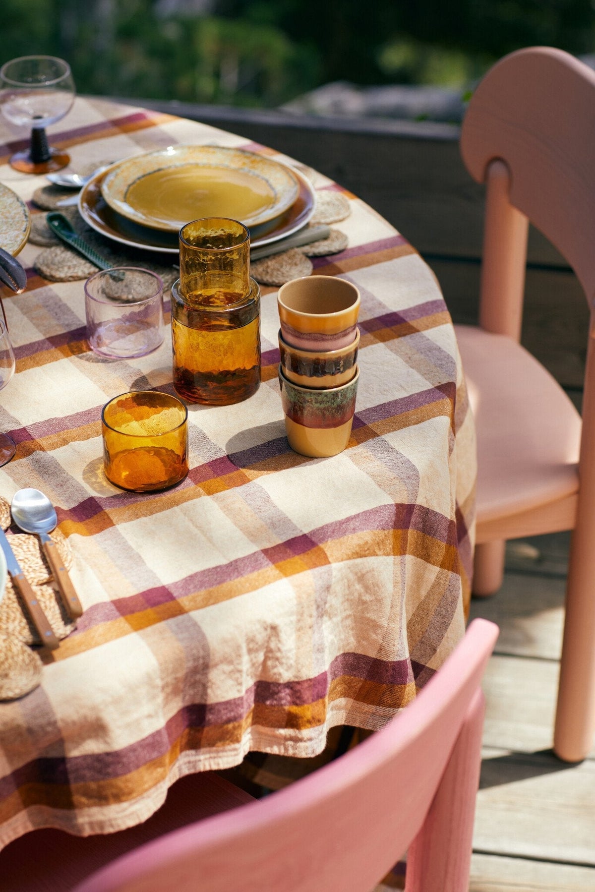 HK Living | 70's servies koffiekopje Sunset