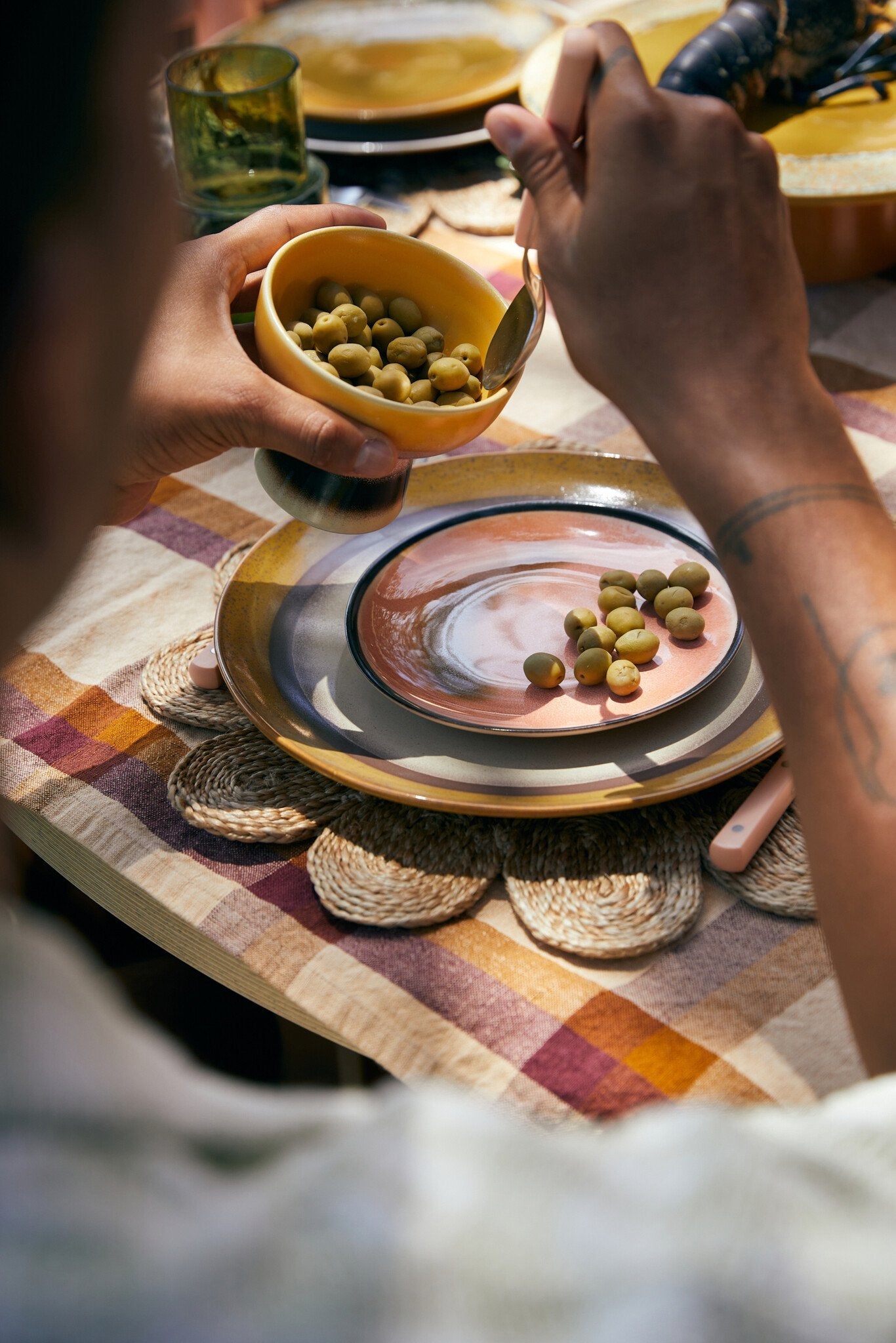 HK Living | 70's servies tapas bowl S Sunshade