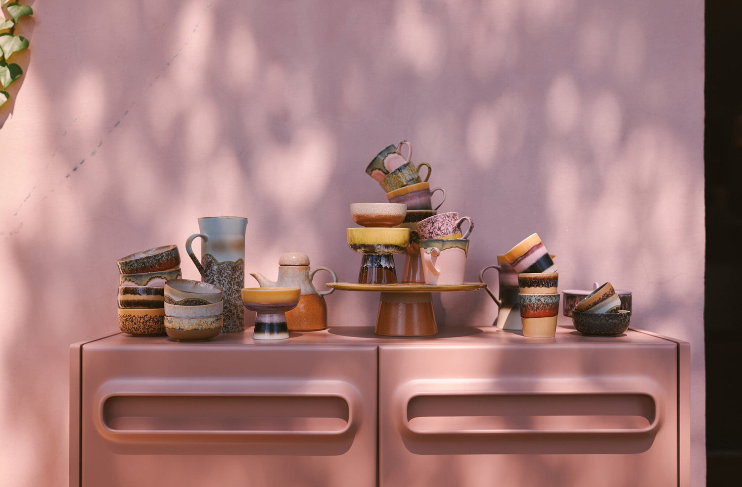 HK Living | 70's servies cappuccinomok Blossom
