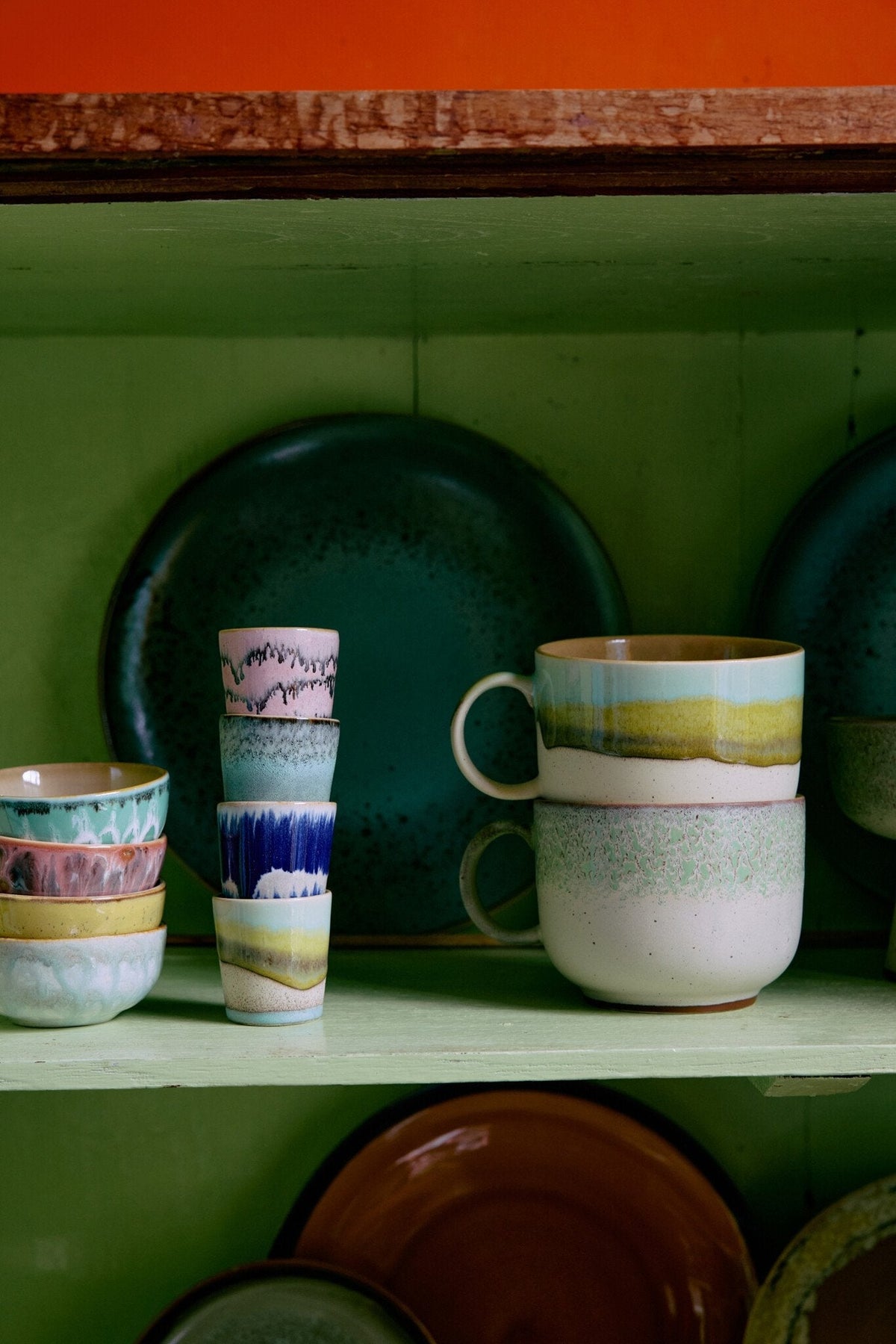 HK Living | 70's servies Eierdopjes Vibrance