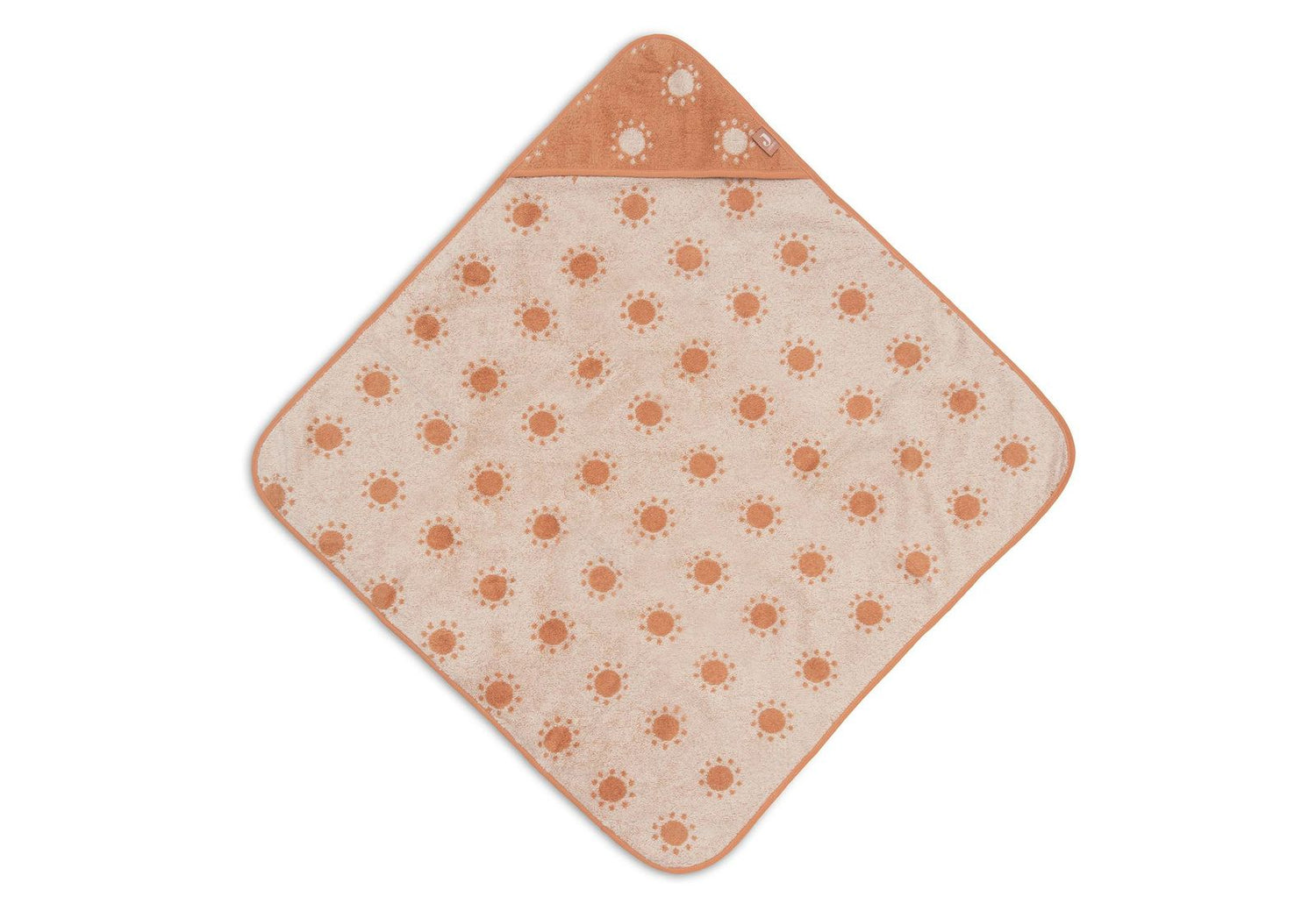Jollein | Badcape badstof 75x75cm jacuard sun