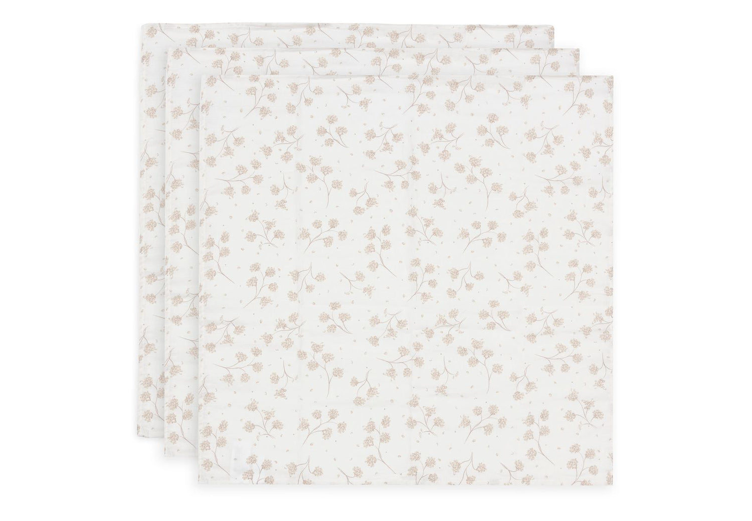 Jollein | Hydrofiele doek 70x70cm leafy dreams 3stuks