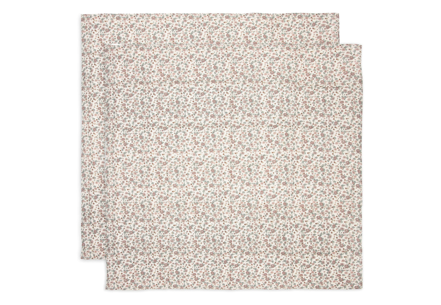 Jollein | Hydrofiele doek large 115x115cm retro flowers 2st.