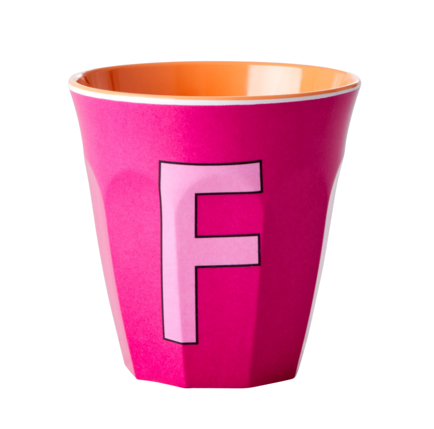 Rice | Mok melamine F donker roze