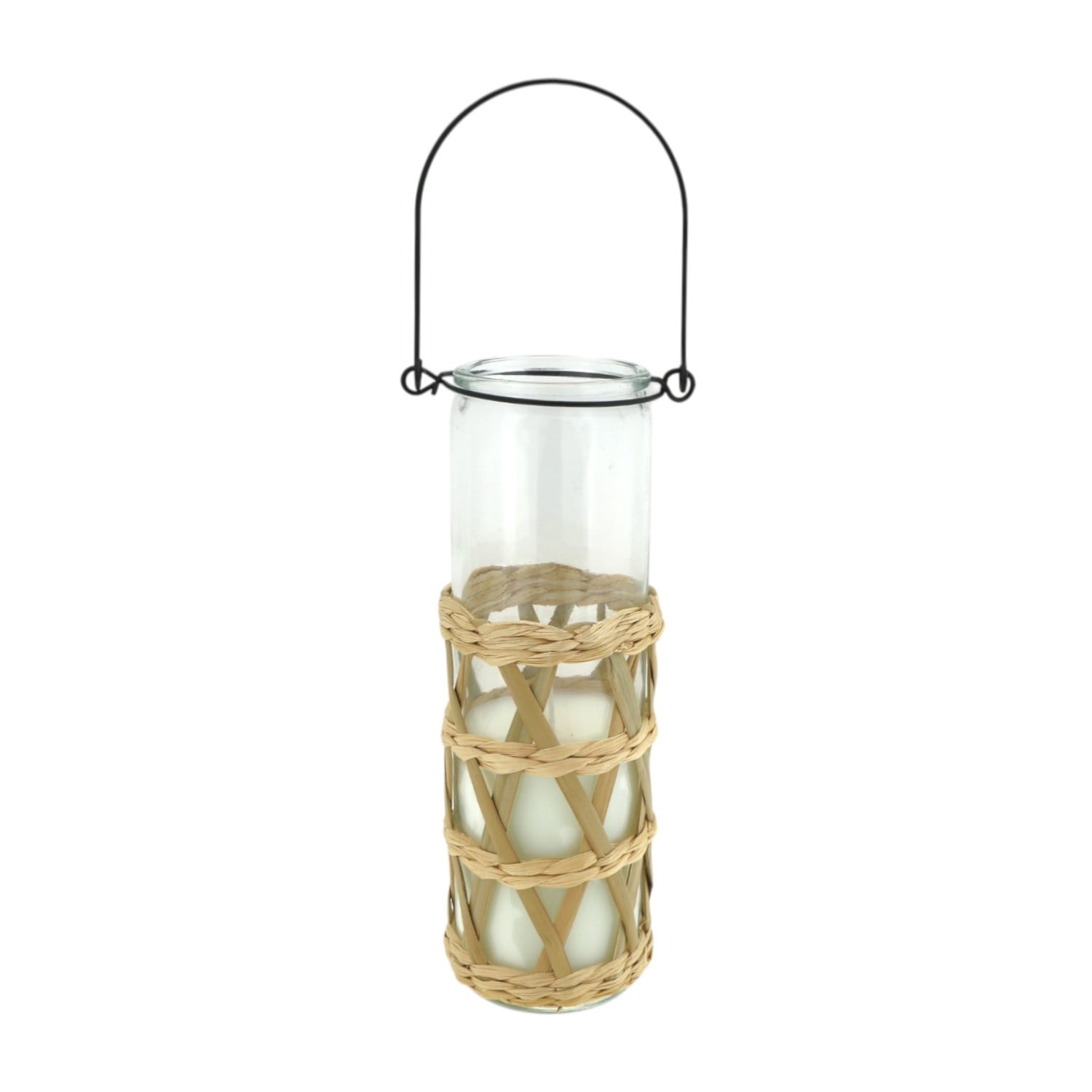 Home Society | Kaars in glas Reed wit