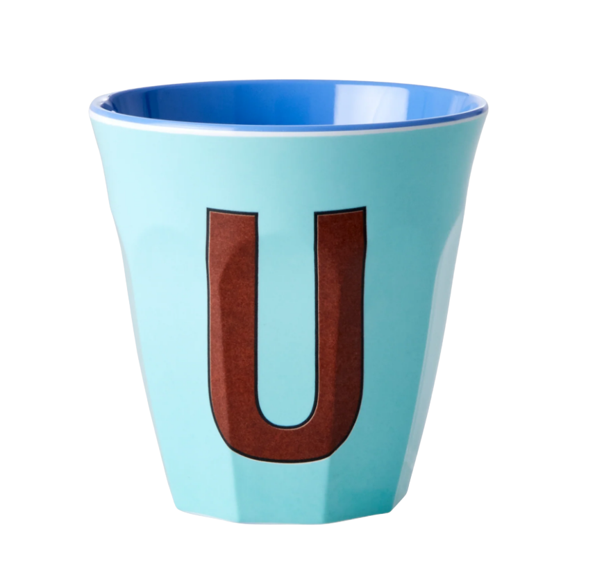Rice | Mok melamine U zachtblauw