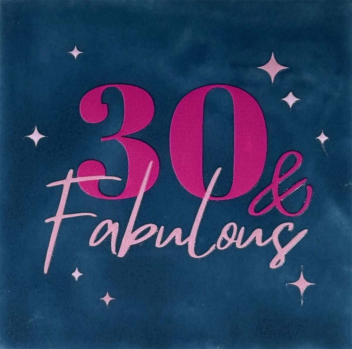 Yett | Tegeltje Blauw 30 fabulous roze