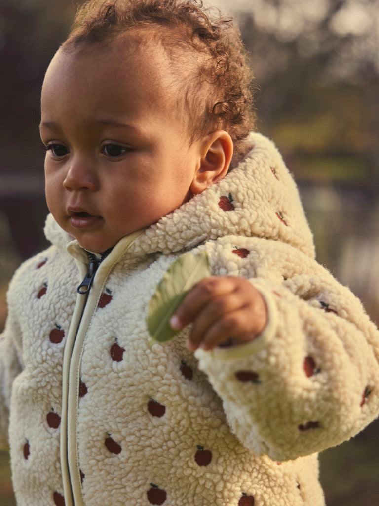 Lil Atelier | Jacket Nalo Sia Sherpa turtledove apples