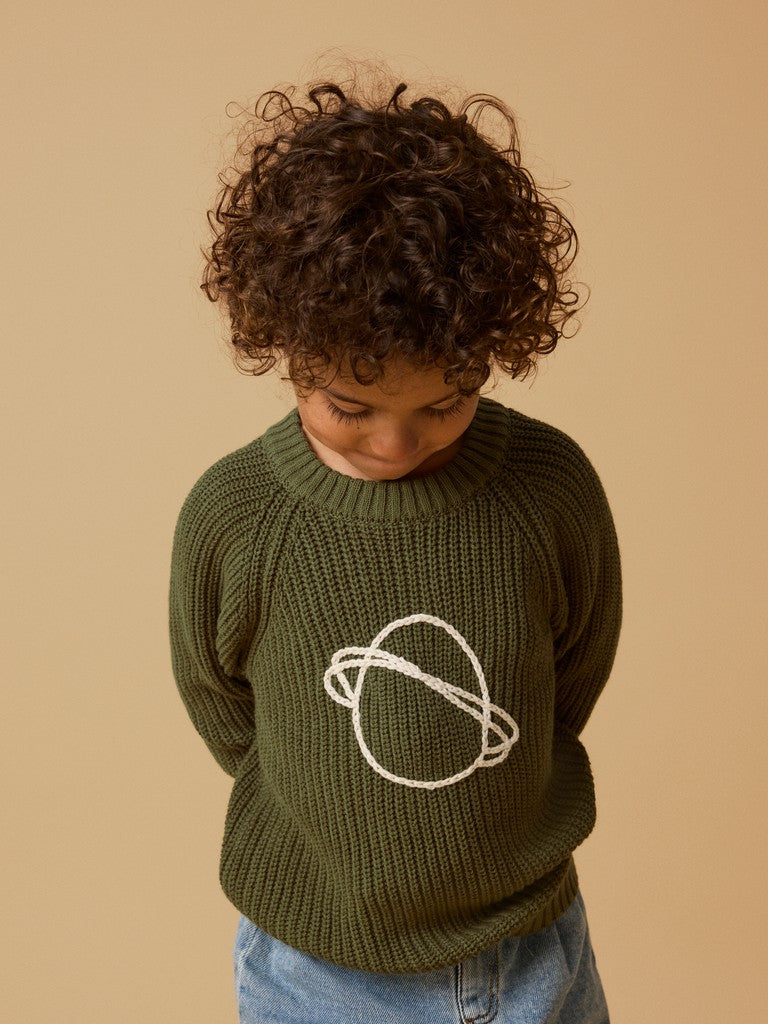 Lil Atelier | Trui Emlen winter moss