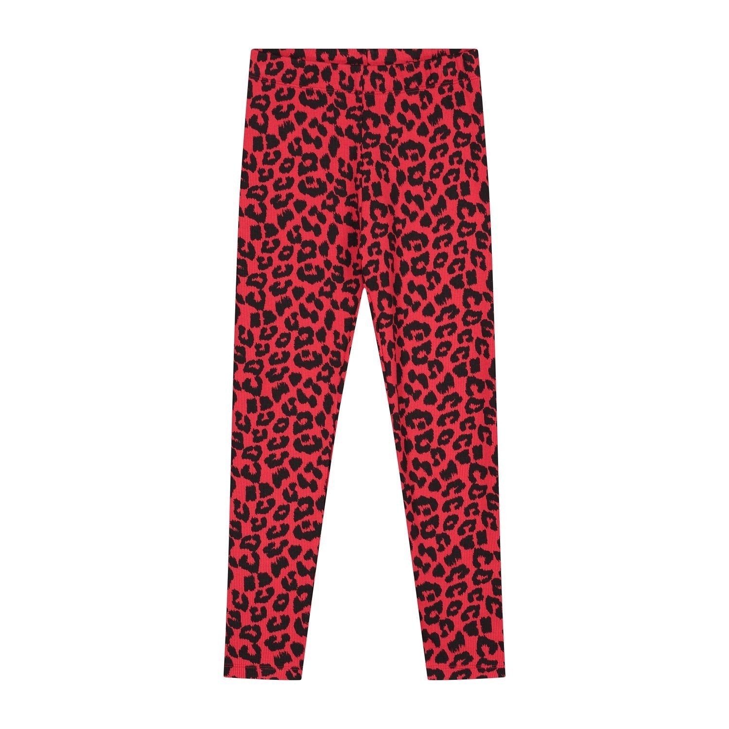 Daily Brat | Legging leopard true red