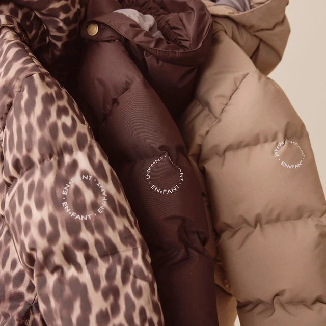 En Fant | Jacket Quilt, Solid Coffee Bean