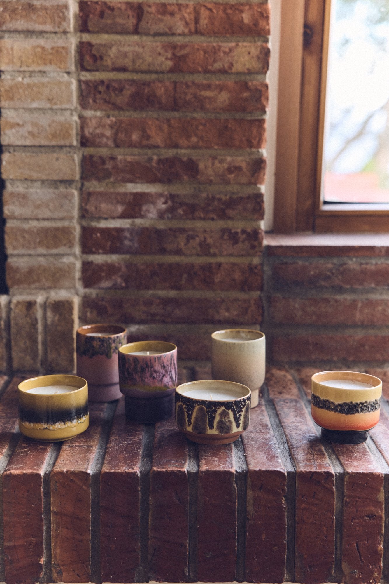HK Living | 70's servies kleine geurkaars Kyoto