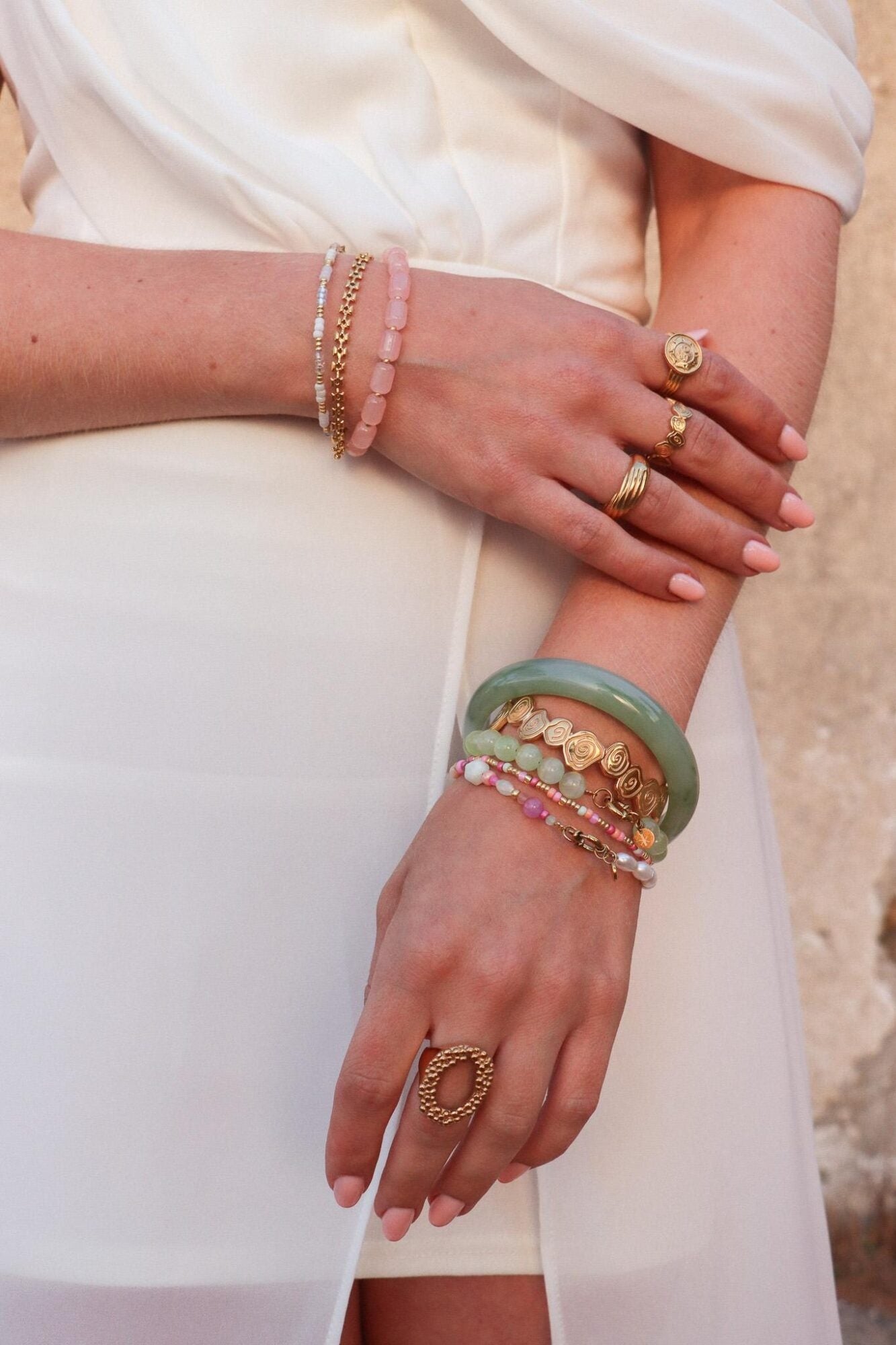 Label Kiki | Armband Sage gold