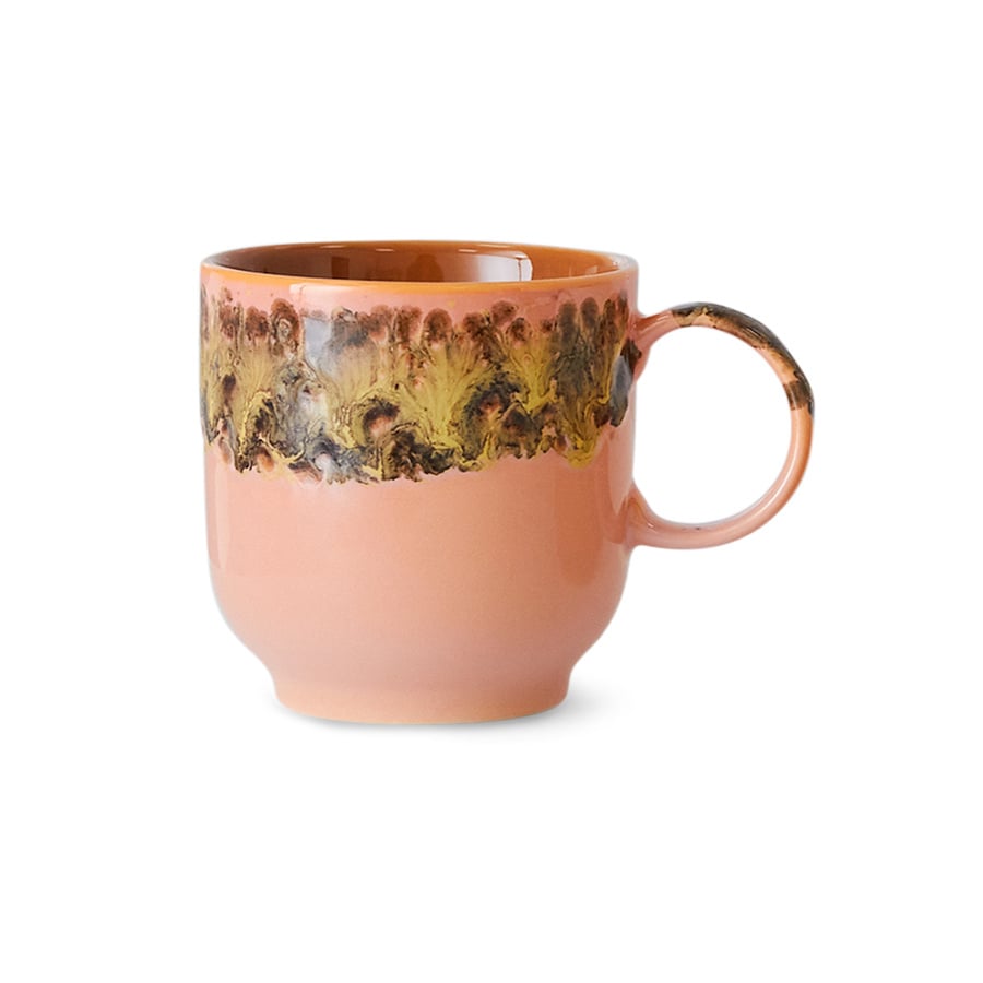HK Living | 70's servies koffiemokje lush