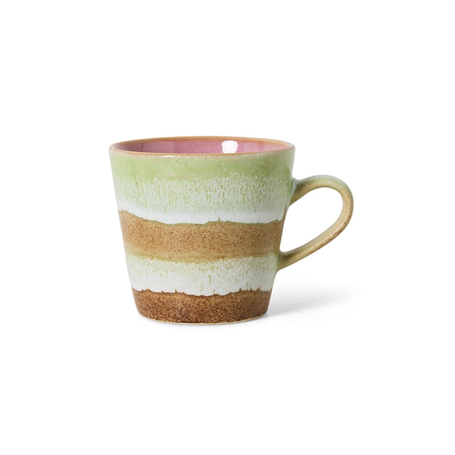 HK Living | 70's servies americanokopje Umber