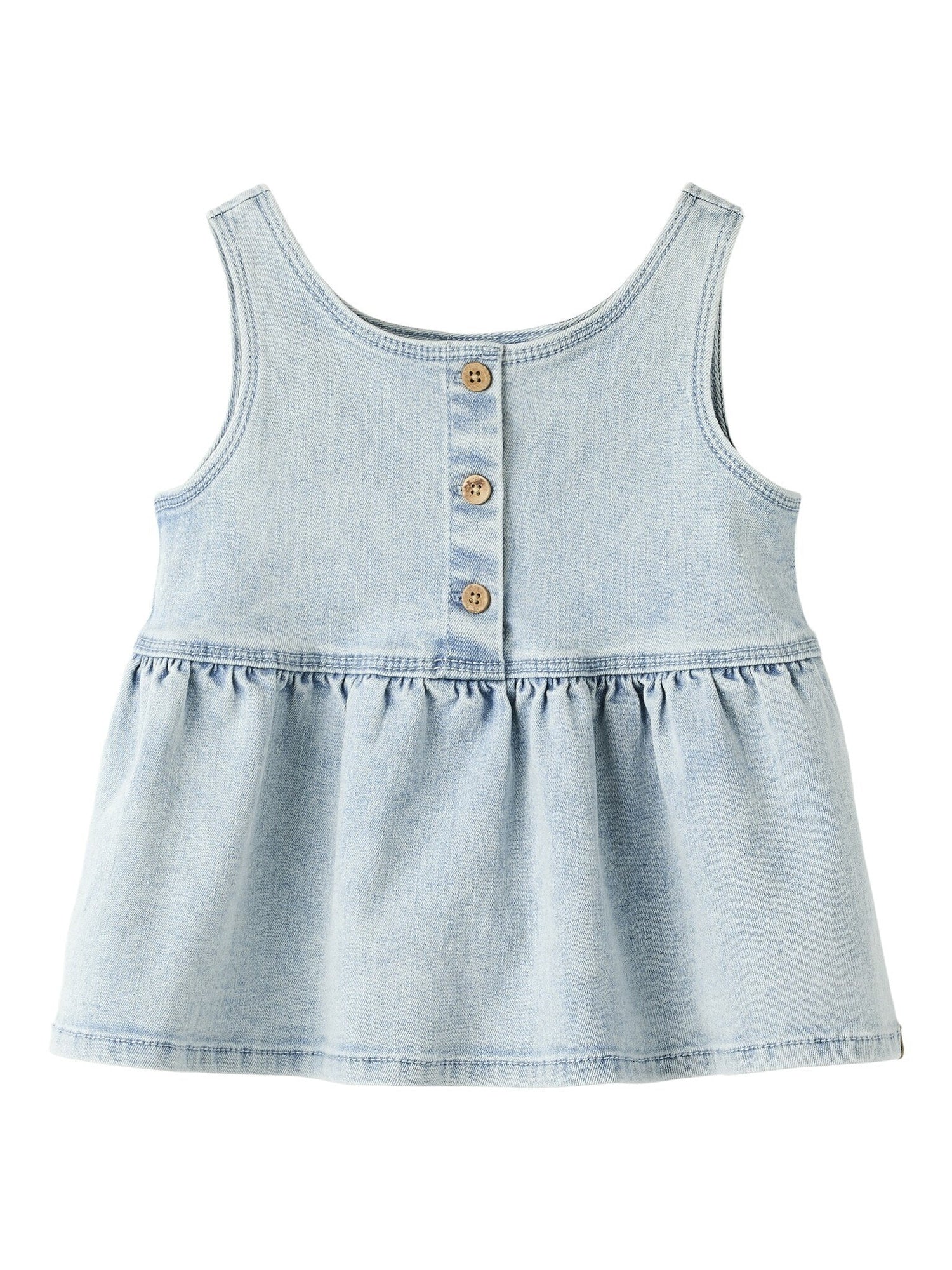 Lil Atelier | Top Frances light blue denim