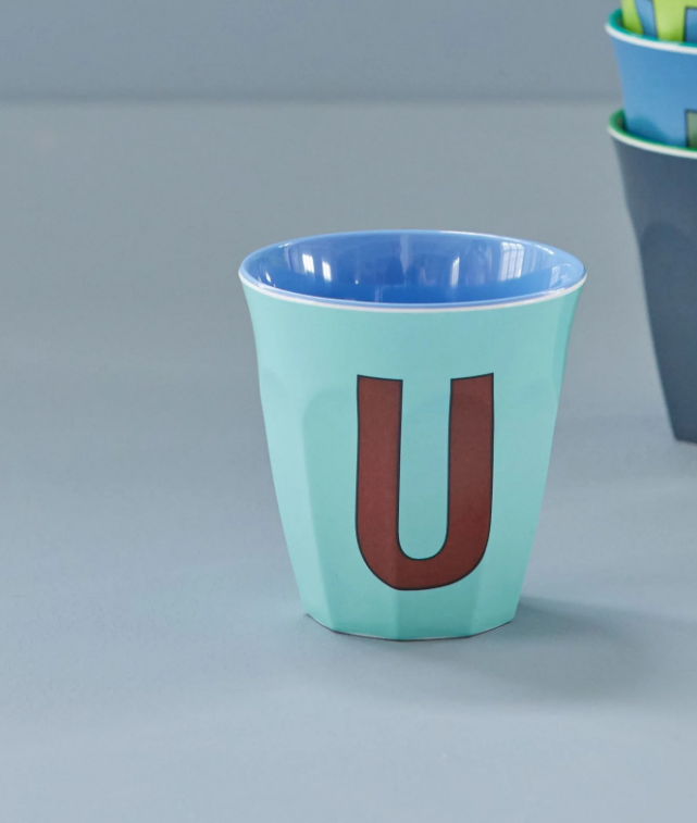 Rice | Mok melamine U zachtblauw
