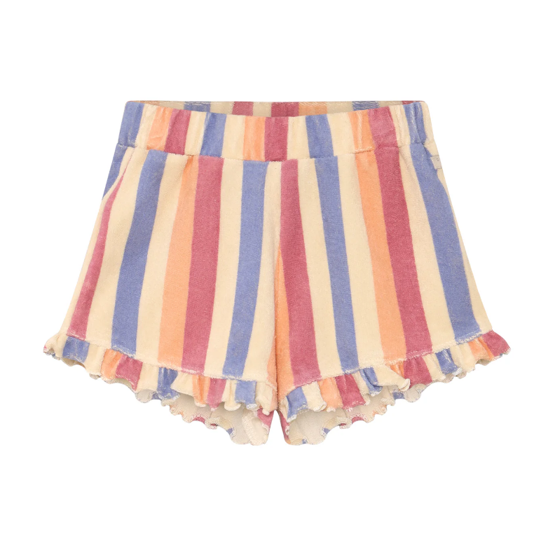Daily7 | Short Terry stripe hearther rose