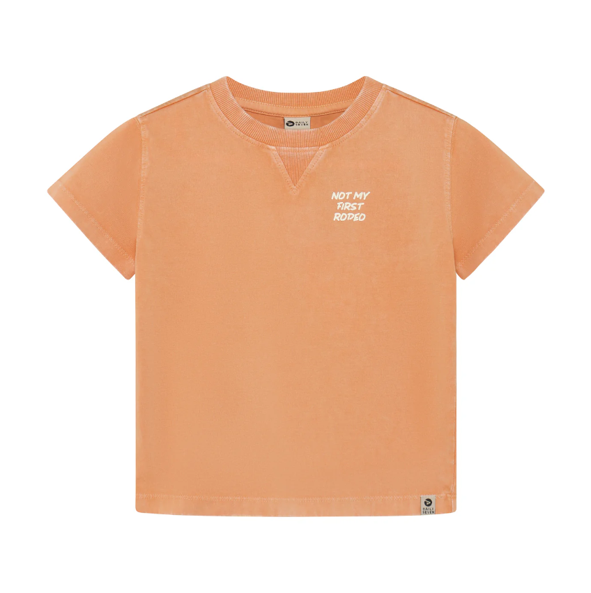 Daily7 | T-shirt backprint sandstone