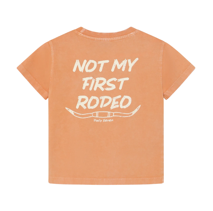 Daily7 | T-shirt backprint sandstone