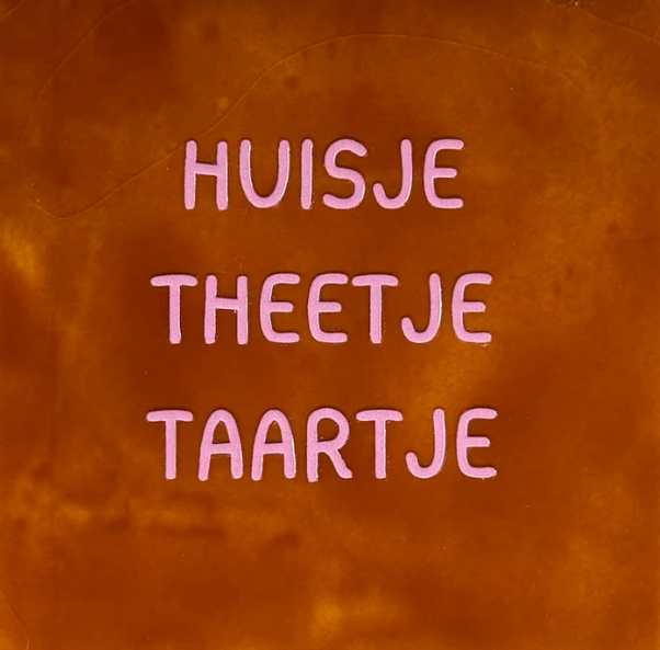 Yett | Tegeltje huisje theetje taartje terra